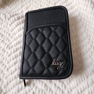 LUG Pilot Passport Wallet Matte Luxe - Black